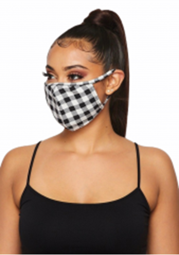 Picture of Checkered Adult Face Mask