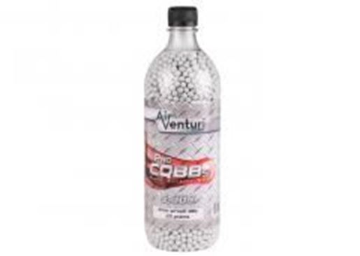 Picture of Air Venturi Pro CQBBs 6mm airsoft BBs, 0.25g, 5,000 rds, white