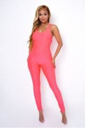 Picture of criss-cross-backless-halter-sports-jumpsuit