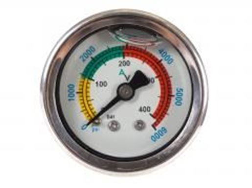 Picture of Air Venturi Air Pressure Gauge, 0-6,000 psi  1/8 BSPP