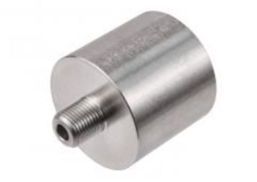 Picture of Air Venturi Female DIN Adapter, 1/8 Male BSPP Threads, Stainless Steel