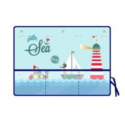 Picture of Car Side Shield Sunscreen Shade With Storage Window Curtain Automotive, Sailboat