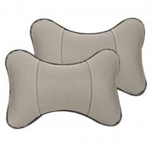 Picture of A Pair of Car Seat Headrest Travel Pillow Neck Pillow Brace Seat Cushions No.9