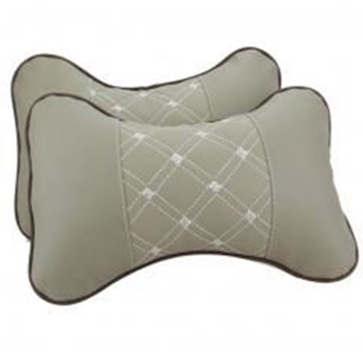 Picture of A Pair of Car Seat Headrest Travel Pillow Neck Pillow Brace Seat Cushions No.5