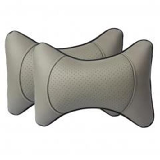 Picture of A Pair of Car Seat Headrest Travel Pillow Neck Pillow Brace Seat Cushions No.14