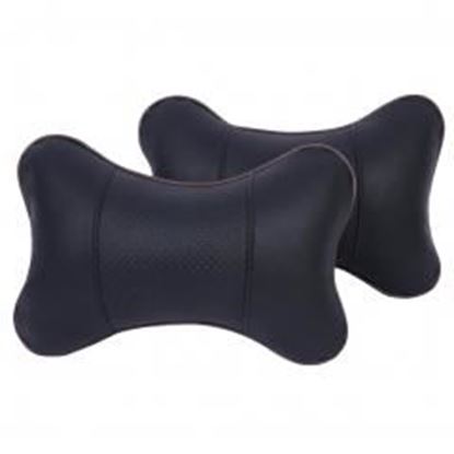 Picture of A Pair of Car Seat Headrest Travel Pillow Neck Pillow Brace Seat Cushions No.7