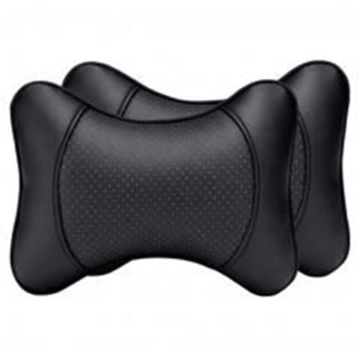 Picture of A Pair of Car Seat Headrest Travel Pillow Neck Pillow Brace Seat Cushions No.10