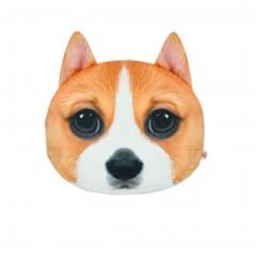 Picture of Cute Vehicle Neck Rest Pillow Headrest Cushion Protecter Travel Car Pillow ,Corgi