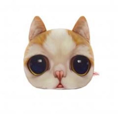 Picture of Cute Vehicle Neck Rest Pillow Headrest Cushion Protecter Travel Car Pillow , Cat