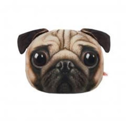 Picture of Cute Vehicle Neck Rest Pillow Headrest Cushion Protecter Travel Car Pillow , Pug