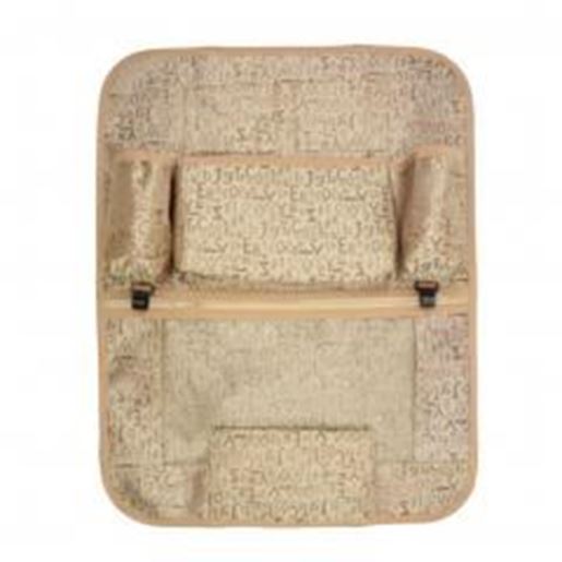 Picture of Multi-functional Letter Car Storage Bag Seat Back Hanging Organizer-Beige