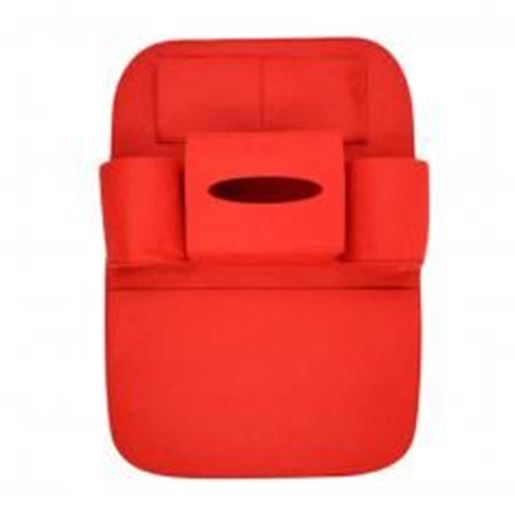 Picture of Multi-functional Fashion Car Storage Bag Seat Back Tissue Organizer-Red