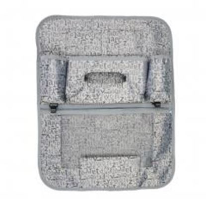 Picture of Multi-functional Letter Car Storage Bag Seat Back Tissue Organizer-Gray