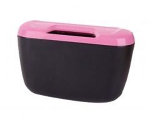 Picture of Fashionable Car Trash Cans/Green Box/Storage Box, Pink