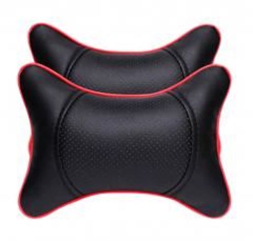 Picture of Fashion Decent Head Pillow Soft Neck Protection Auto Pillow-Black