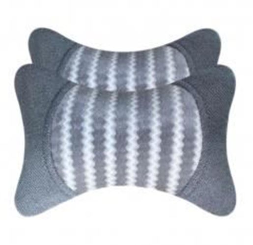 Picture of Fashion Decent Head Pillow Velvet Neck Protection Auto Pillow-Gray