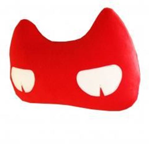 Picture of Creative Auto Supplies/Lovely Cartoon Car Seat Neck Pillow, (Cat) RED