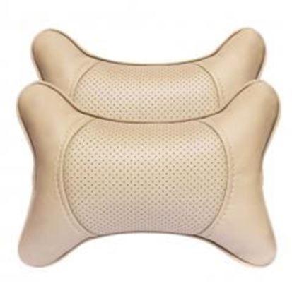 Picture of Fashion Decent Head Pillow Soft Neck Protection Auto Pillow-Cream-colored