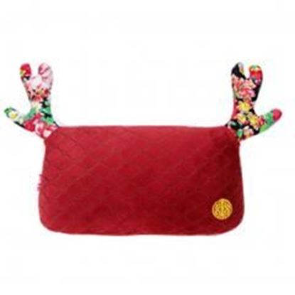 Picture of High-quality (Lovely Elk) Car Headrest/Car Neck Pillow ,China-red