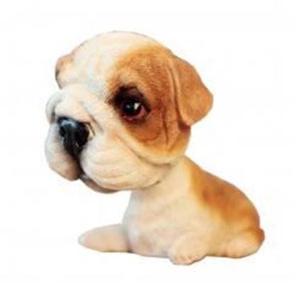 Picture of Cute Bobbleheads Bulldog Car Ornaments Resin Doll Car Decoration,4.7x2.3 inch