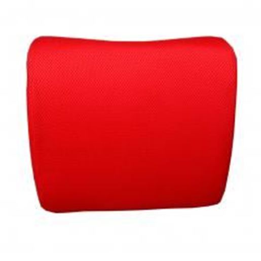 Picture of Simple Design Breathable Lumbar Support/Back Cushion,RED