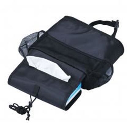 Picture of Car Seat Back Organizer Suspension Type Heat-protecting Storage Bag (Tissue Box)