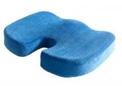 Picture of Blue Car Seat cushions Comfort Foam Seat Cushion Memory Foam Cushion Cushions