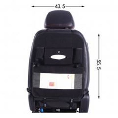 Picture of Auto Supplies Car Seat Back Organizer Multi-function Storage Bag,BLACK