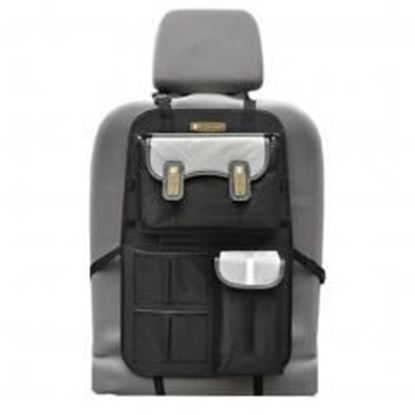 Picture of High-quality Car Seat Back Organizer Suspension Type Oxford Storage Bag,BLACK