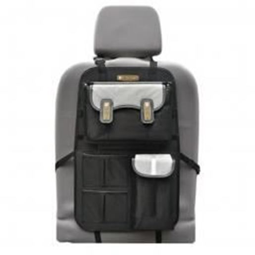 Picture of High-quality Car Seat Back Organizer Suspension Type Oxford Storage Bag,BLACK