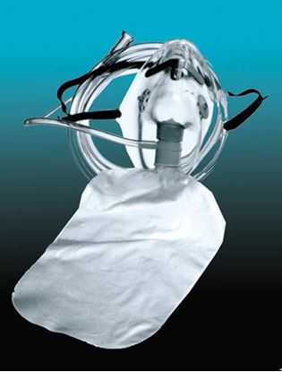 Picture of Adult Oxygen Mask High (Each) Concentration Non-Rebreathing