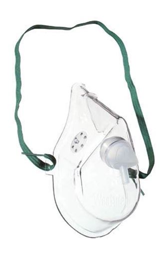 Picture of Oxygen Mask Adult w/7' Tubing Medium Concentration (Each)