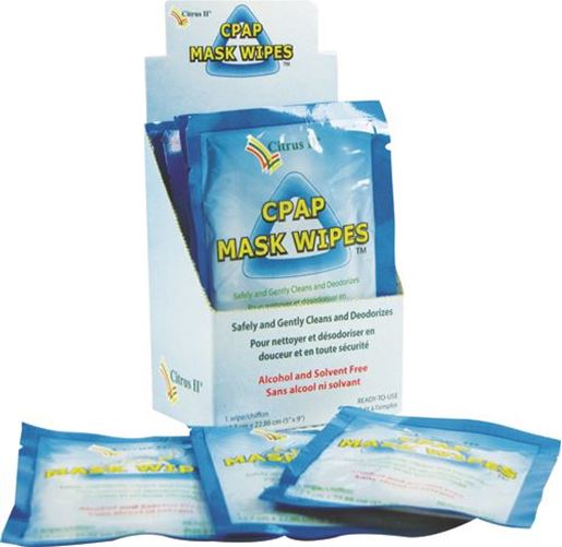 Picture of CPAP Mask Wipes Bx/12 (Foil Packs)