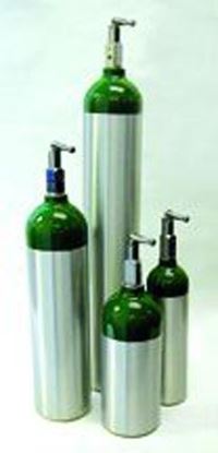 Picture of Oxygen 'E' Cylinder- 682 Liter w/Toggle (28 H)