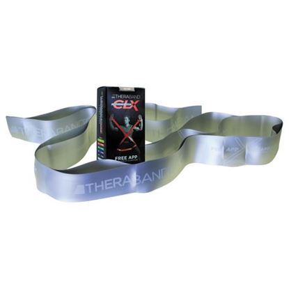 Picture of Theraband Consecutive Loops Silver 5' Individual  9-Loops