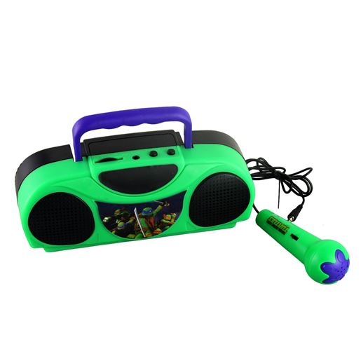 Picture of Teenage Mutant Ninja Turtles Portable Radio Karaoke Kit With Microphone