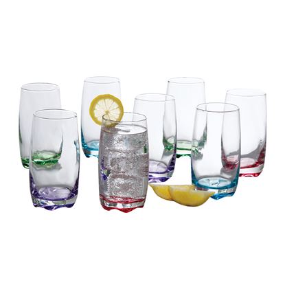 Picture of Karissa 8-Piece Glass Tumbler Set