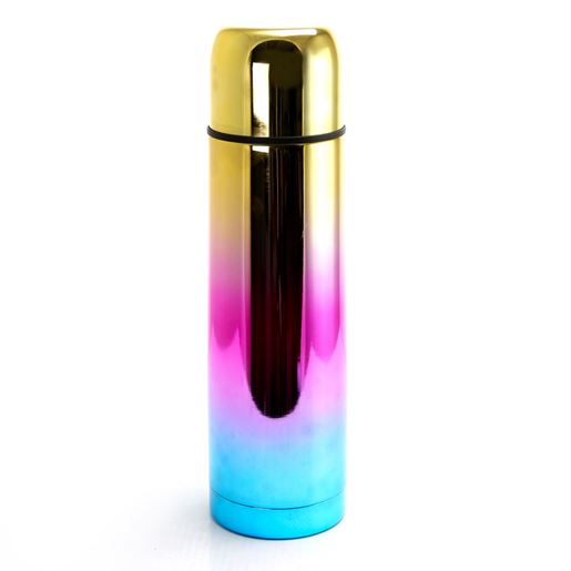 Picture of Mr Coffee Javelin Maura 15 oz Stainless Steel Thermal Bottle in Rainbow Effect