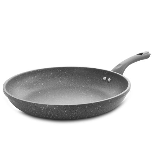 Picture of Oster Cuisine Echodale 12 Inch Aluminum Nonstick Frying Pan in Gray Speckle