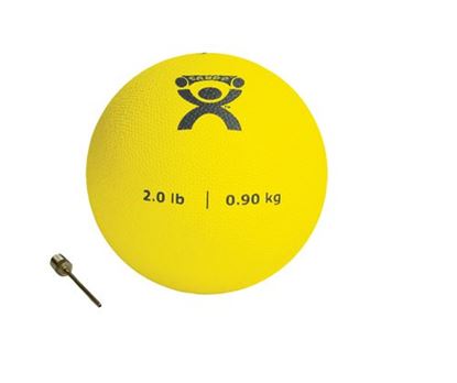 Picture of Plyometric Rebounder Ball 2 lb. Yellow  5  Diameter