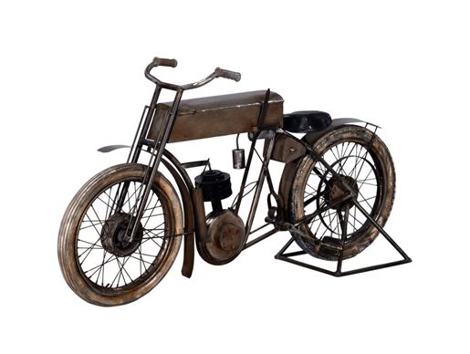 图片 16.5" X 66" X 36" Tan Historical Bicycle Bar