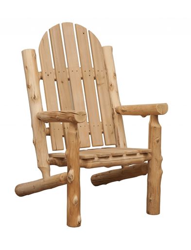 Picture of Rustic and Natural Cedar Adirondack Chair