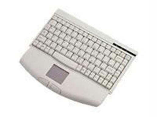 Picture of ADESSO MINITOUCH USB MINI KEYBOARD WITH TOUCHPAD (WHITE)