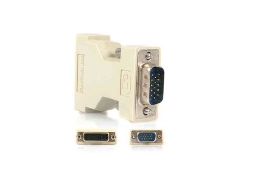 Picture of CONNECT YOUR DVI-I DISPLAY TO A VGA VIDEO CARD. - DVI TO VGA - DVI TO VGA ADAPTE