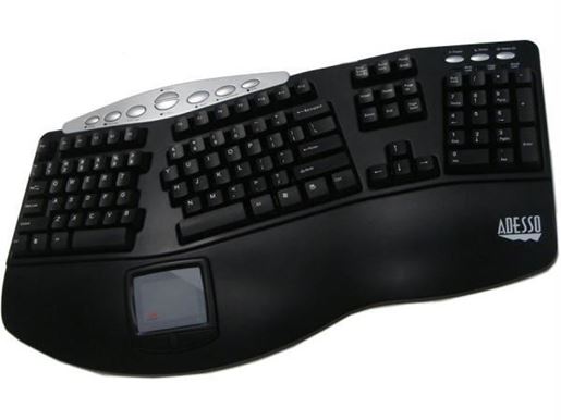 Picture of TRU-FORM PRO 308 - CONTOURED ERGONOMIC KEYBOARD WITH BUILT-IN TOUCHPAD (USB)