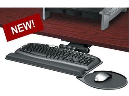 Picture of LETS YOU SLIDE MOUSE PLATFORM LEFT OR RIGHT OVER KEYBOARD NUMERIC PAD AND OFFERS