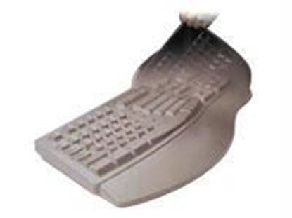 Picture of PROTECTS KEYBOARD FROM DUST AND SPILLS AT WORK. SNUG FIT WILL NOT INTERFERE WITH