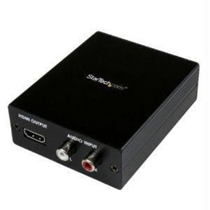 Picture of CONNECT YOUR VGA OR COMPONENT VIDEO SOURCE TO AN HDMI DISPLAY - VGA TO HDMI CONV