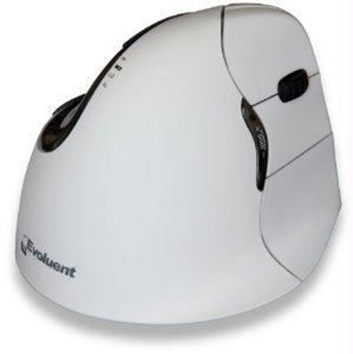 Picture of EVOLUENT VERTICALMOUSE 4 RIGHT BLUETOOTH - OPTICAL - WIRELESS - BLUETOOTH - WHIT