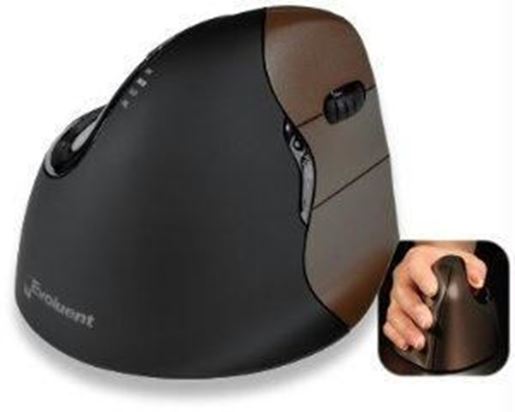 Picture of EVOLUENT VERTICALMOUSE 4 SMALL WIRELESS - OPTICAL - WIRELESS - RADIO FREQUENCY -